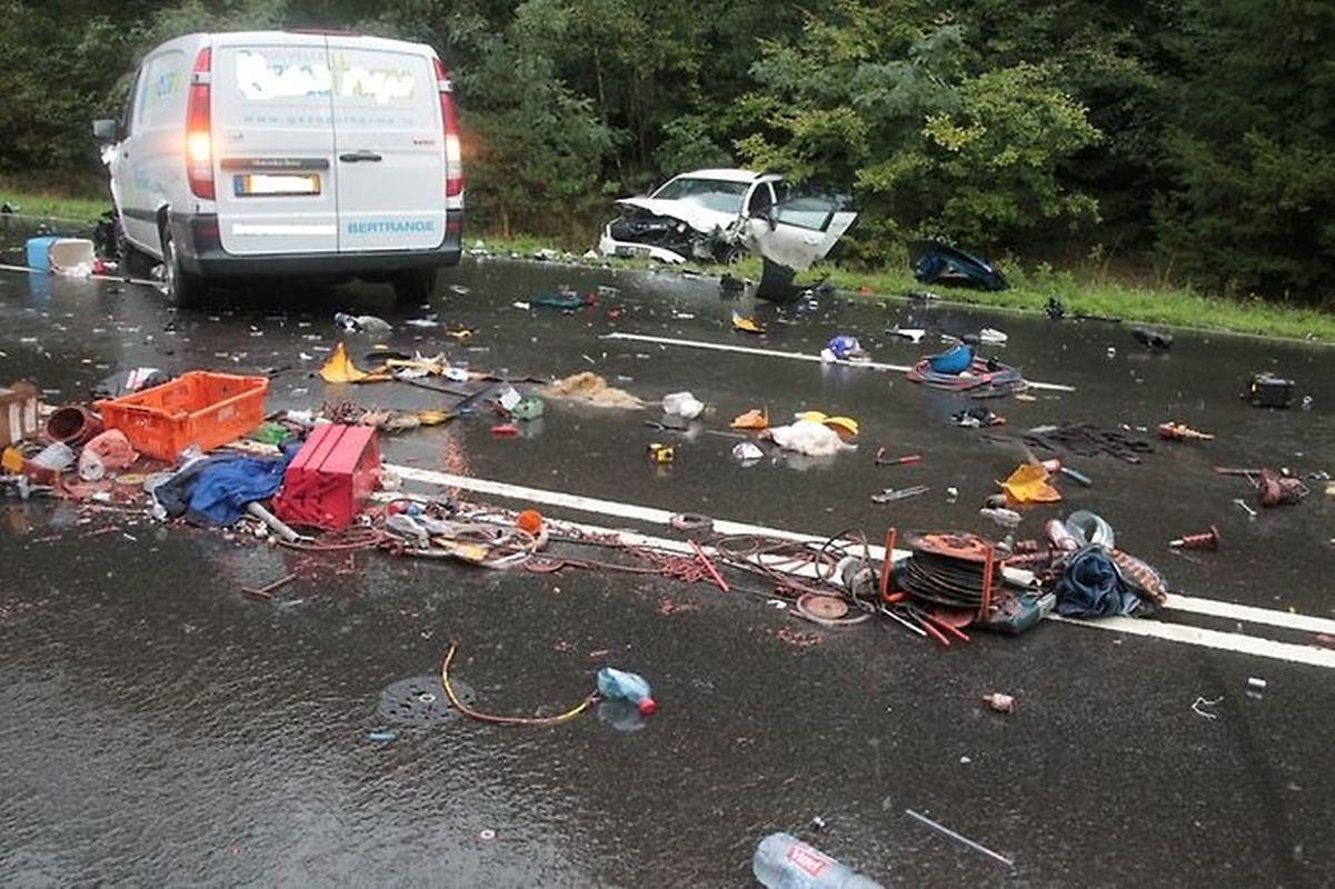 Die Unfallschäden waren ernorm.