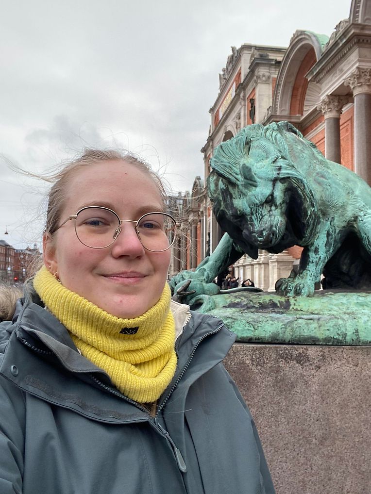 Melanie Herskind (27) lebt seit 2014 in Kopenhagen. Ihr Lieblingsmuseum, die Carlsberg Glyptotek, besucht sie regelmäßig.