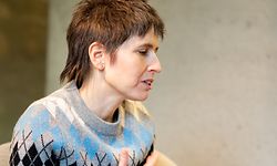 Weltfrauentag / Interview mit Ainhoa Achutegui , Intendantin und Feministin , Abtei Neumënster (Grund) ,  Foto: Sandra Packard / Luxemburger Word