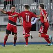 Daniel Da Mota (Luxemburg - 9) jubelt nach Tor zum 1:0 / Fussball WM-Qualifikation Europa Gruppe A, 3. Spieltag/ 31.08.2017 / Luxemburg - Weissrussland / Stade Josy Barthel / Foto: Yann Hellers