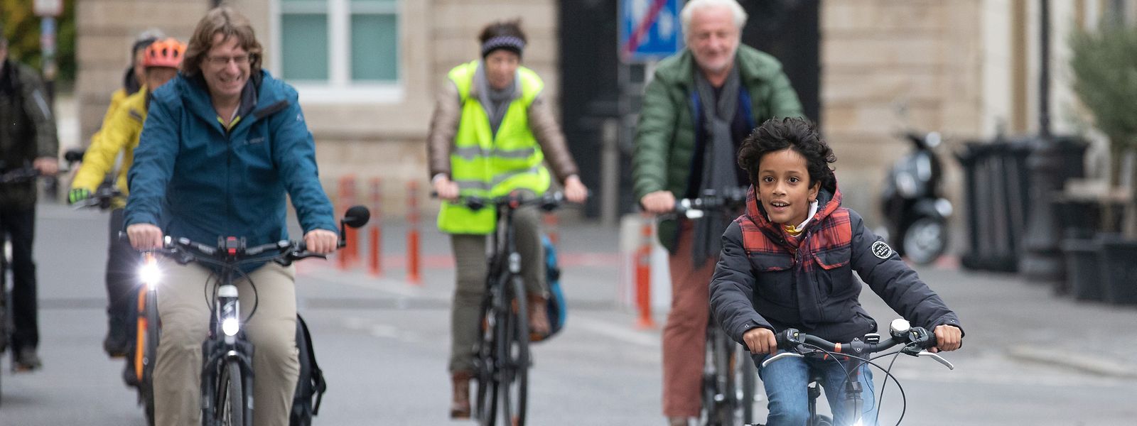 Die Zahl der Radfahrer in der Hauptstadt hat in den letzten Jahren erheblich zugenommen.
