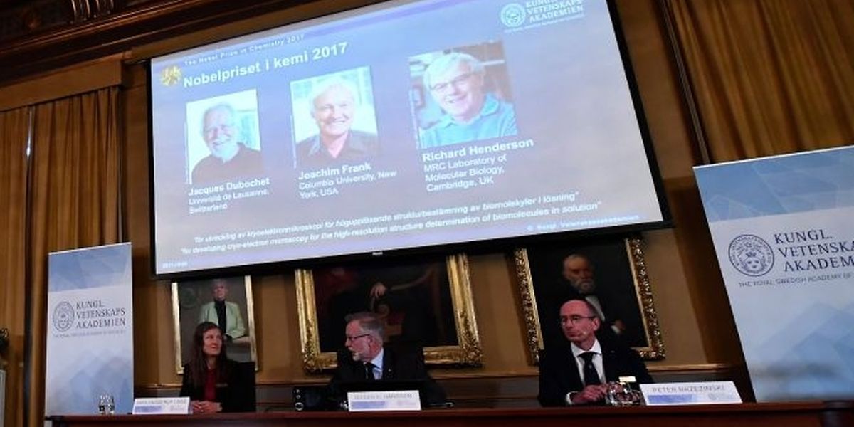 Der Nobelpreis für Chemie geht in diesem Jahr an Jacques Dubochet (Schweiz), den gebürtigen Deutschen Joachim Frank (USA) und Richard Henderson (Großbritannien). 