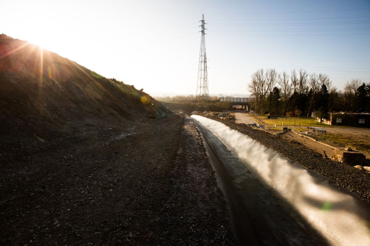 Geotechnische Untersuchungen sind weiterhin am Laufen.