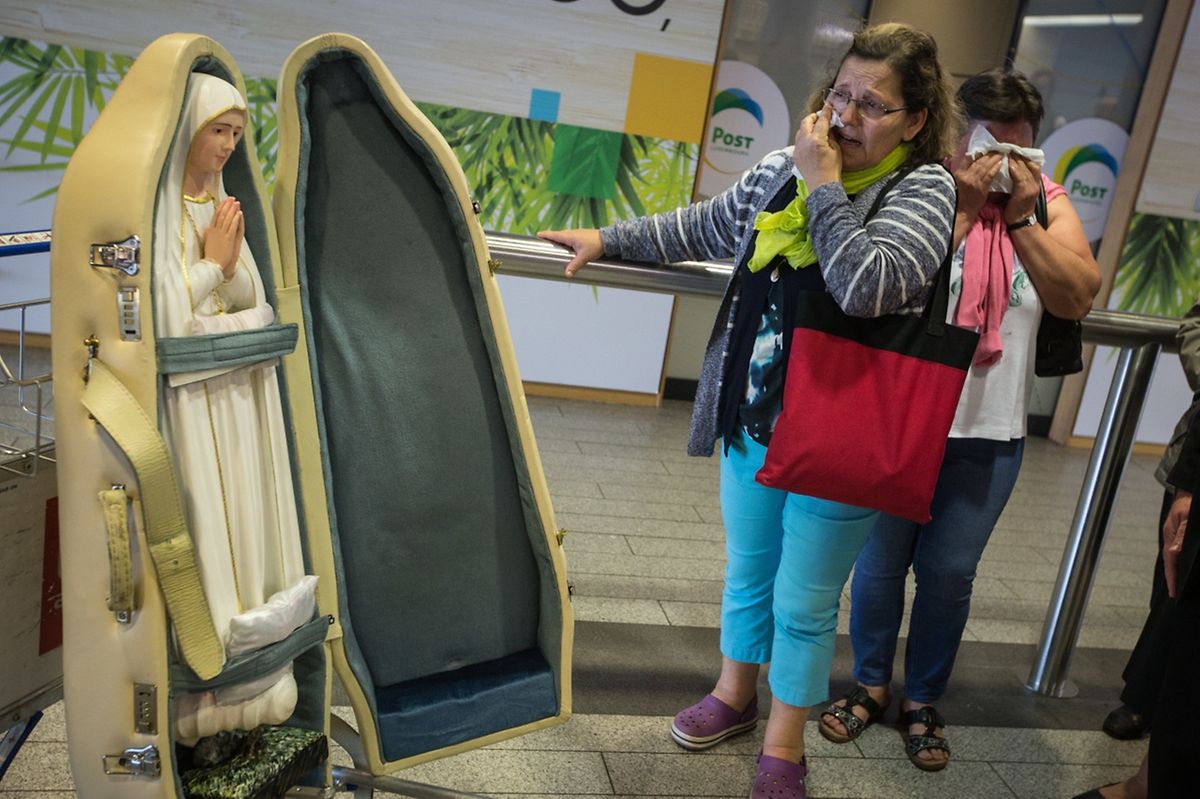 Notre Dame De Fatima Est Arrivee Au Luxembourg