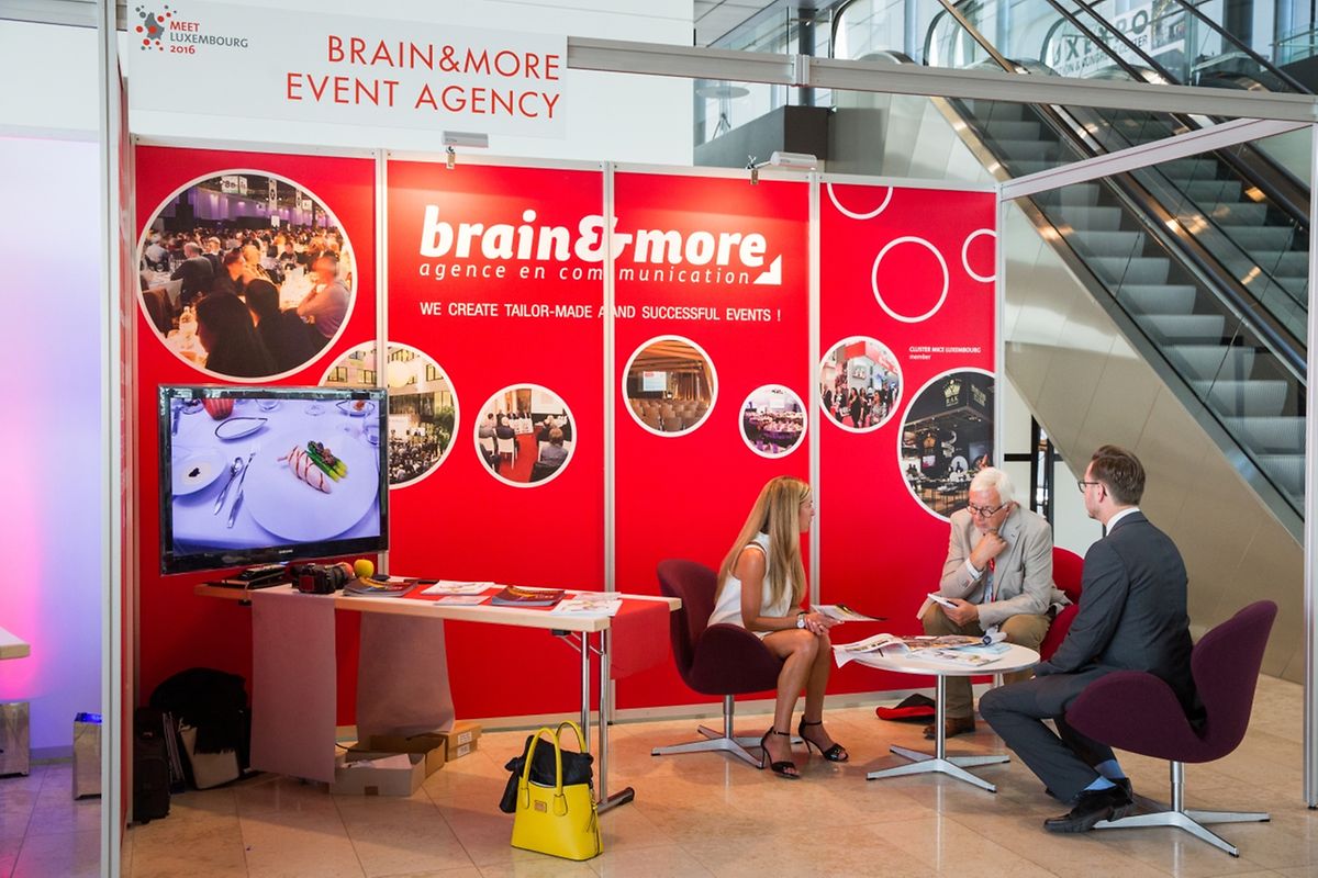 Die Agentur "Brain&More" ist bei der Messe vertreten. 