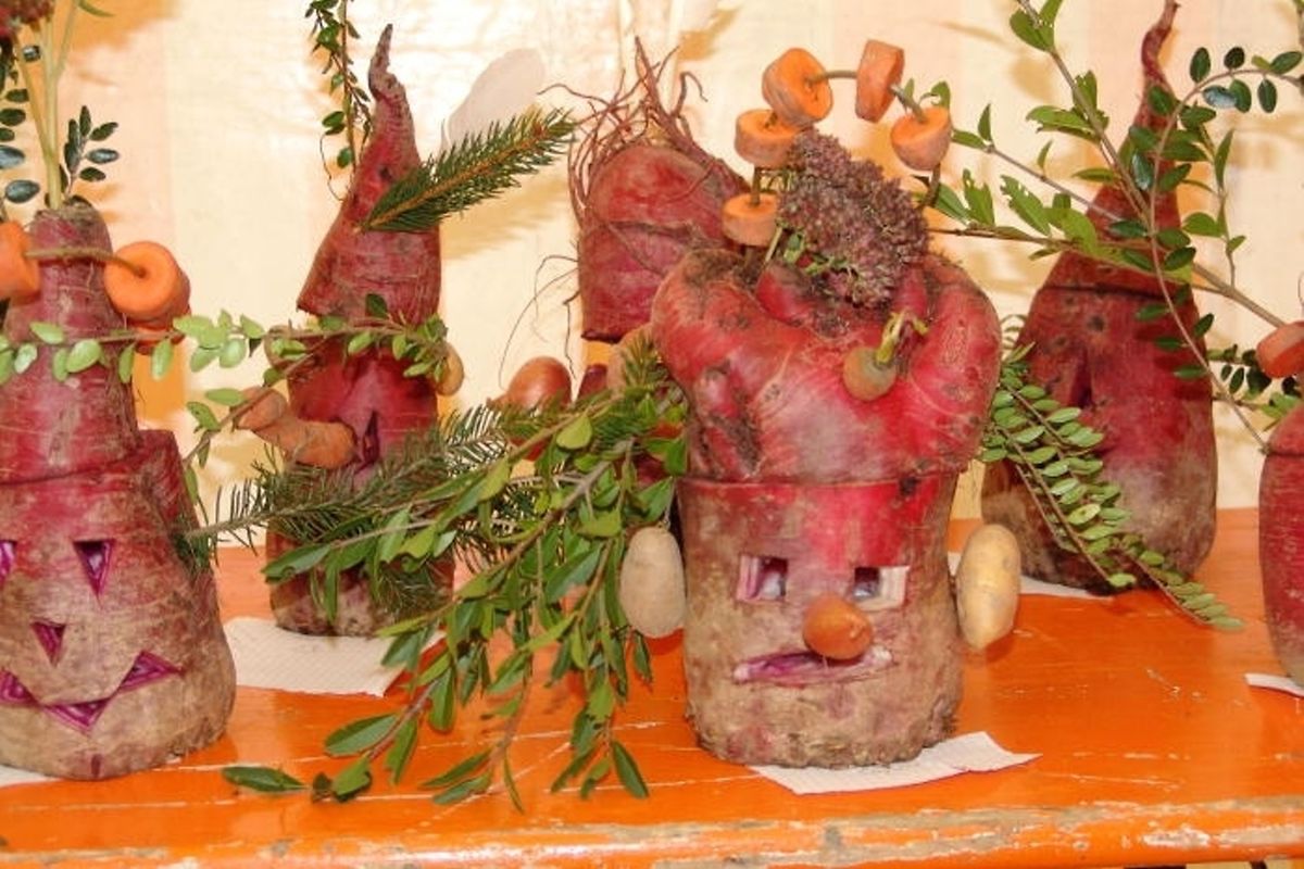 Families can take part in beet and turnip sculpting workshops Photo: Luxemburger Wort archives
