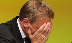 dpatopbilder - 13.05.2018, Berlin: Christian Lindner, FDP-Vorsitzender, verfolgt auf dem 69. Ordentlichen Bundesparteitag der FDP die Abstimmungen über Änderungsanträge. Foto: Wolfgang Kumm/dpa +++ dpa-Bildfunk +++