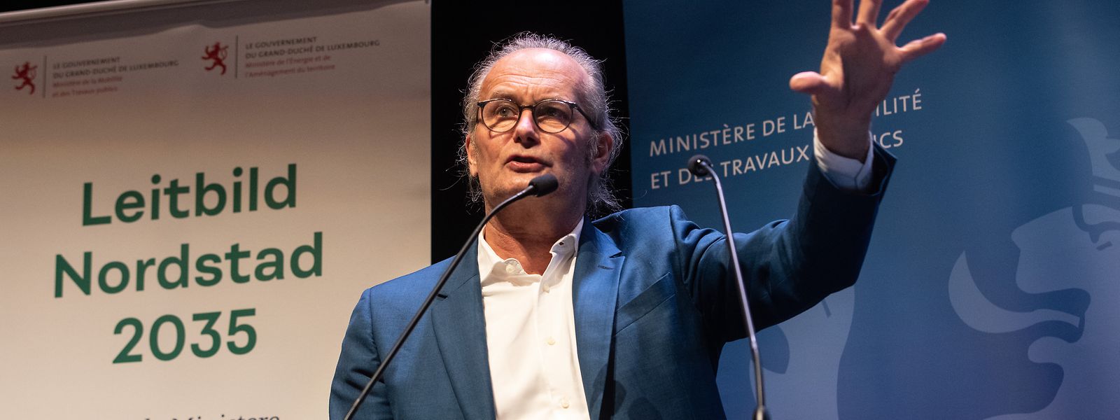 "Die Nordstad wird, neben Esch im Süden und Luxemburg-Stadt, die dritte große Agglomeration sein", meint der Minister für Raumentwicklung, Claude Trumes (déi gréng).