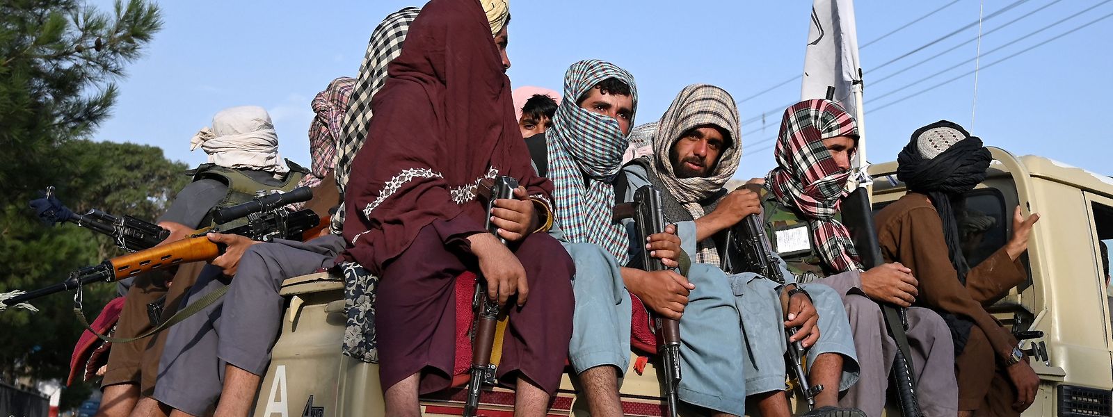 Taliban-Kämpfer kontrollieren die Hauptstadt Afghanistans.