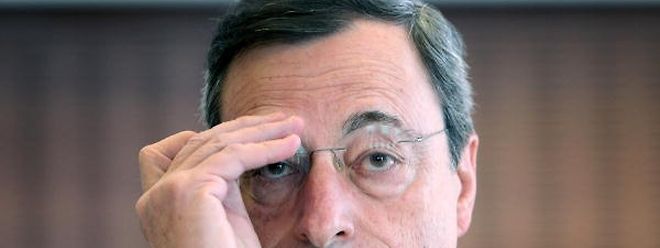 O presidente do Banco Central Europeu (BCE), Mario Draghi 