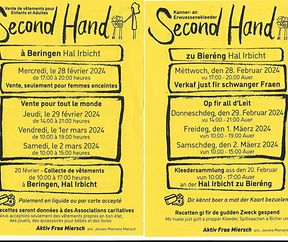 Second Hand Maart zu Bieréng