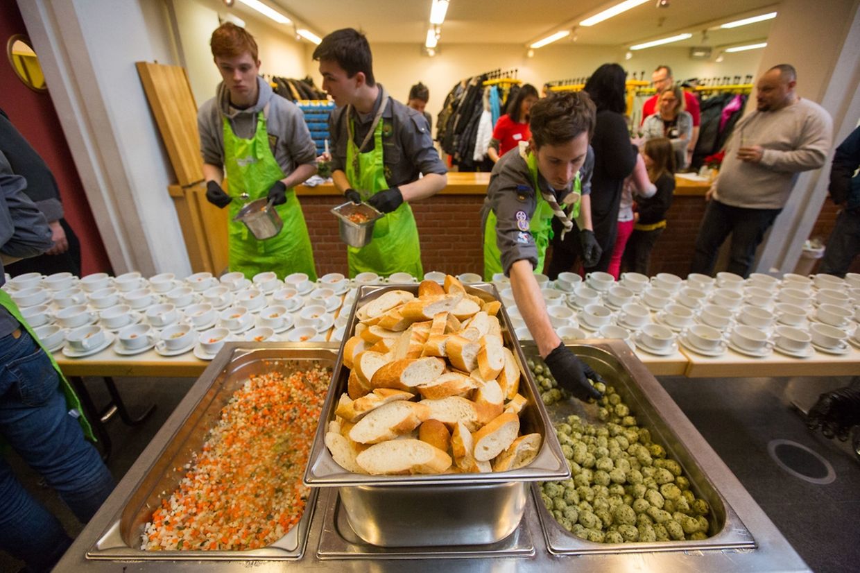 La 18e fête de Noël organisée par la Stëmm vun der Strooss s'est déroulée au centre culturel de Bonnevoie.