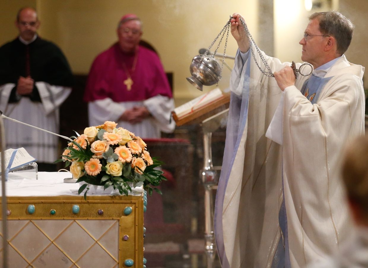 Oktave - Messe für die neue Pfarrei:  Dikrich Le Bon Pasteur  Luxembourg, le 18 Mai 2017. Photo: Chris Karaba