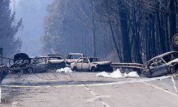 O incêndio do Pedrógão Grande provocou 66 mortos e cerca de 250 feridos.