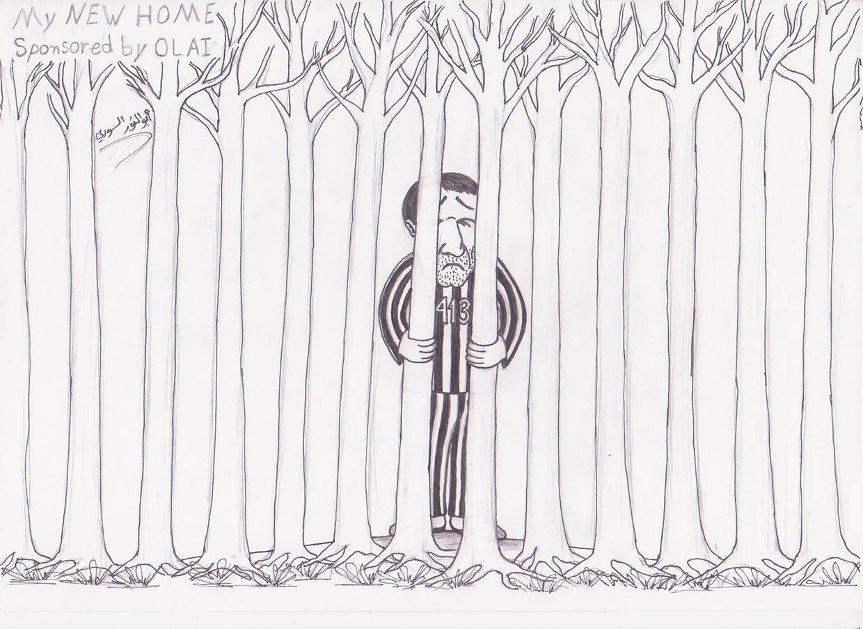 Auch Kareem, fühlt sich im Foyer von Bourscheid oft wie im Gefängnis.