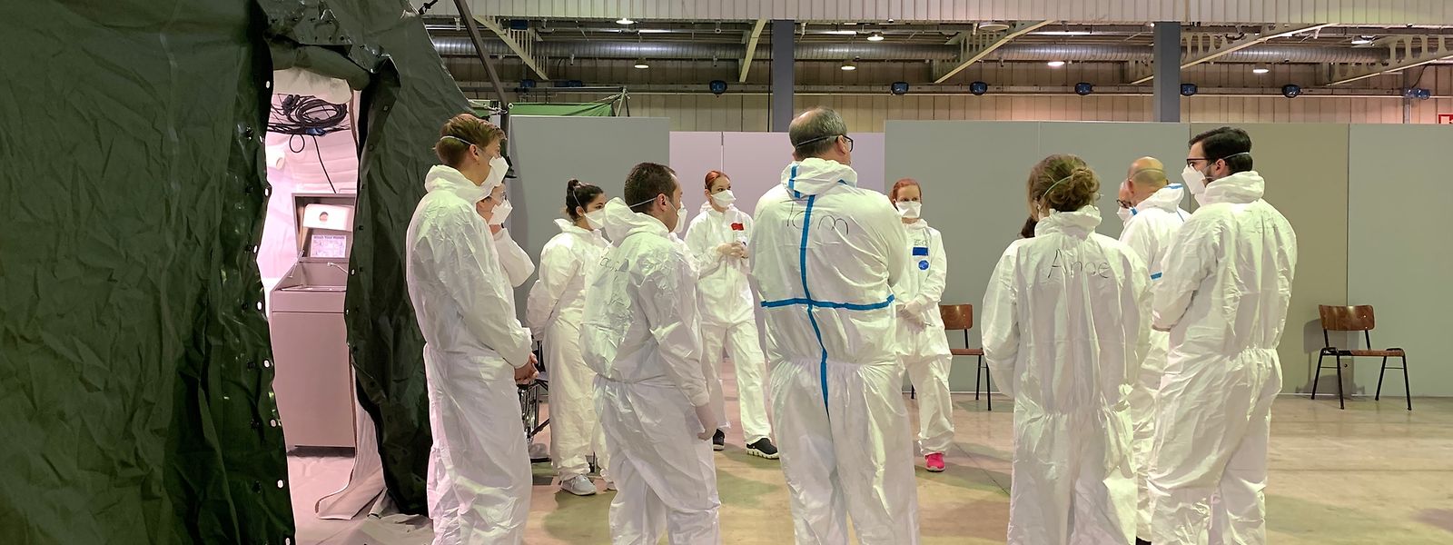 LuxExpo Blick in das Centre de soins avancés