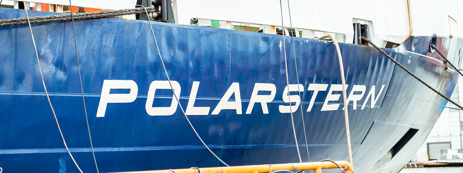 Bremerhaven: Ein Blick auf das Forschungsschiff "Polarstern".