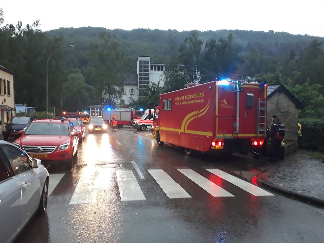 In Müllerthal mussten 18 Personen von einem Campingplatz evakuiert werden.