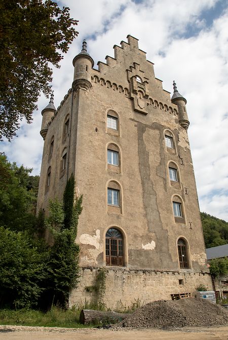 Would you spend the night locked inside this ominous-looking castle?