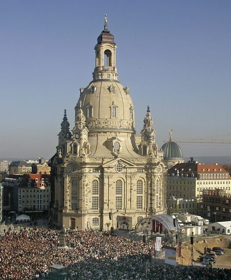 Die Frauenkirche nach ihrer Restaurierung (Archivbild 2005).