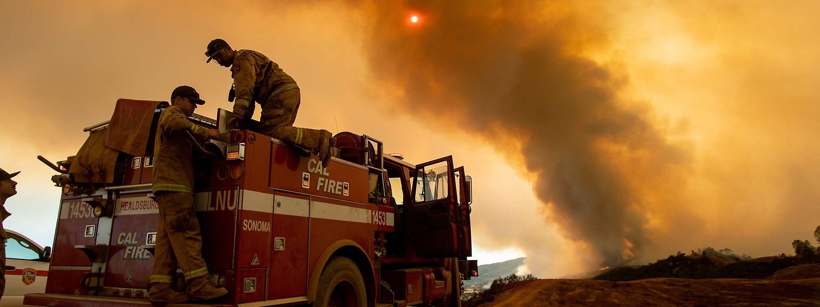 Plus de 14.000 pompiers combattent les divers incendies en cours dans l'Etat de Californie. 