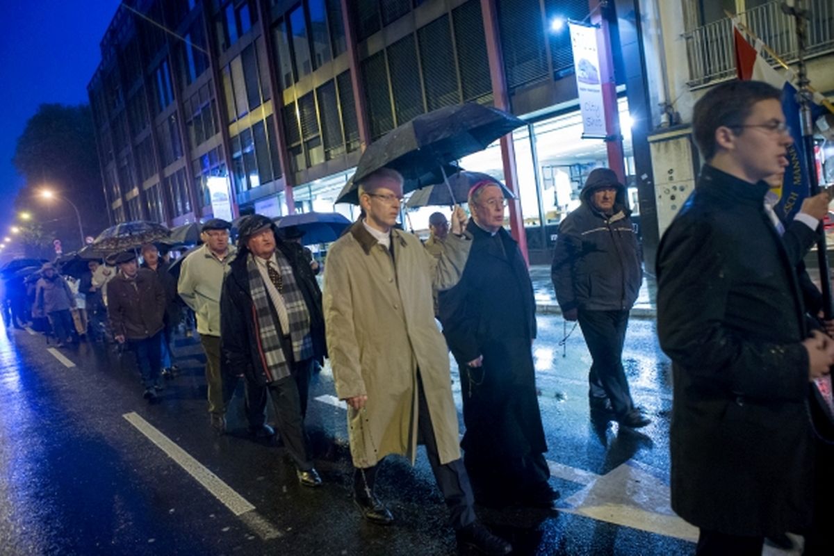 Nächtliche Männerwallfahrt mit Messe