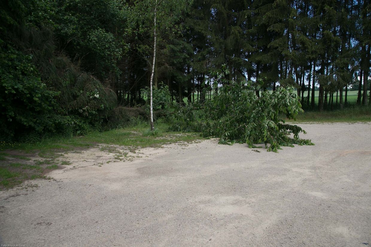 4.6.2018 Luxembourg, Berdorf, erdrutsch nach Hochwasser photo Anouk Antony