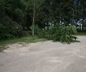 4.6.2018 Luxembourg, Berdorf, erdrutsch nach Hochwasser photo Anouk Antony