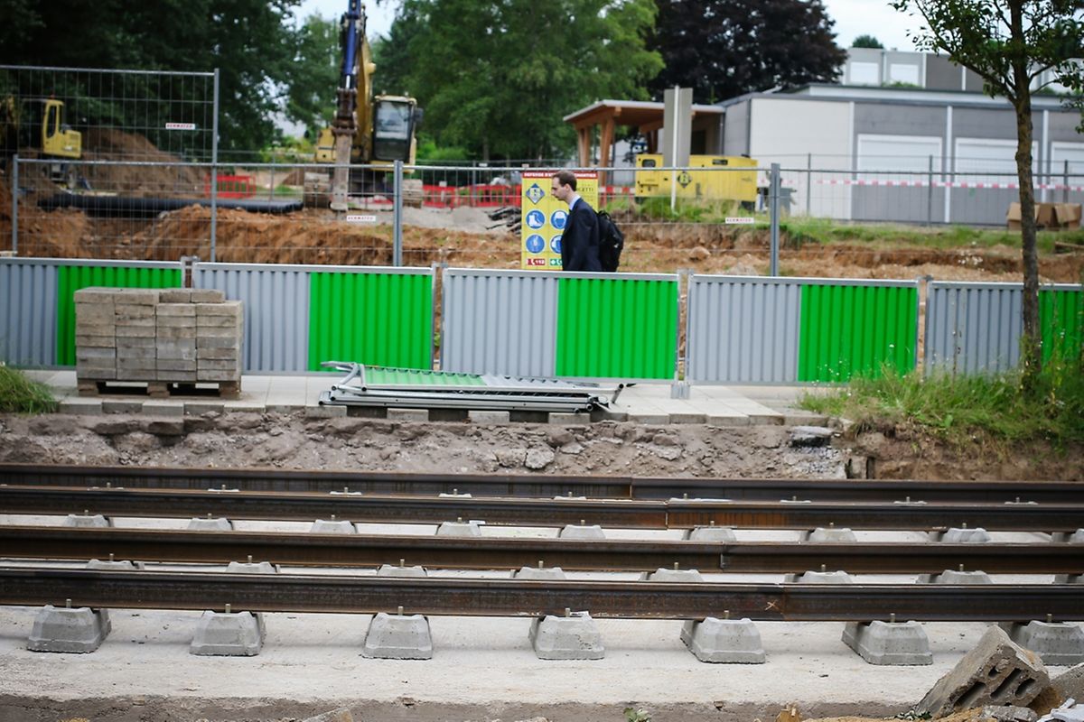 Das erste Tramfahrzeug wird im März nächsten Jahres geliefert.