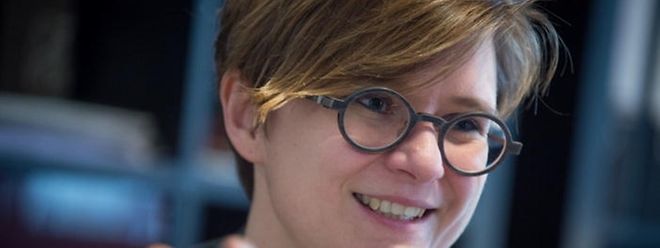 Mylène Bianchy lors d'une interview en décembre 2015.