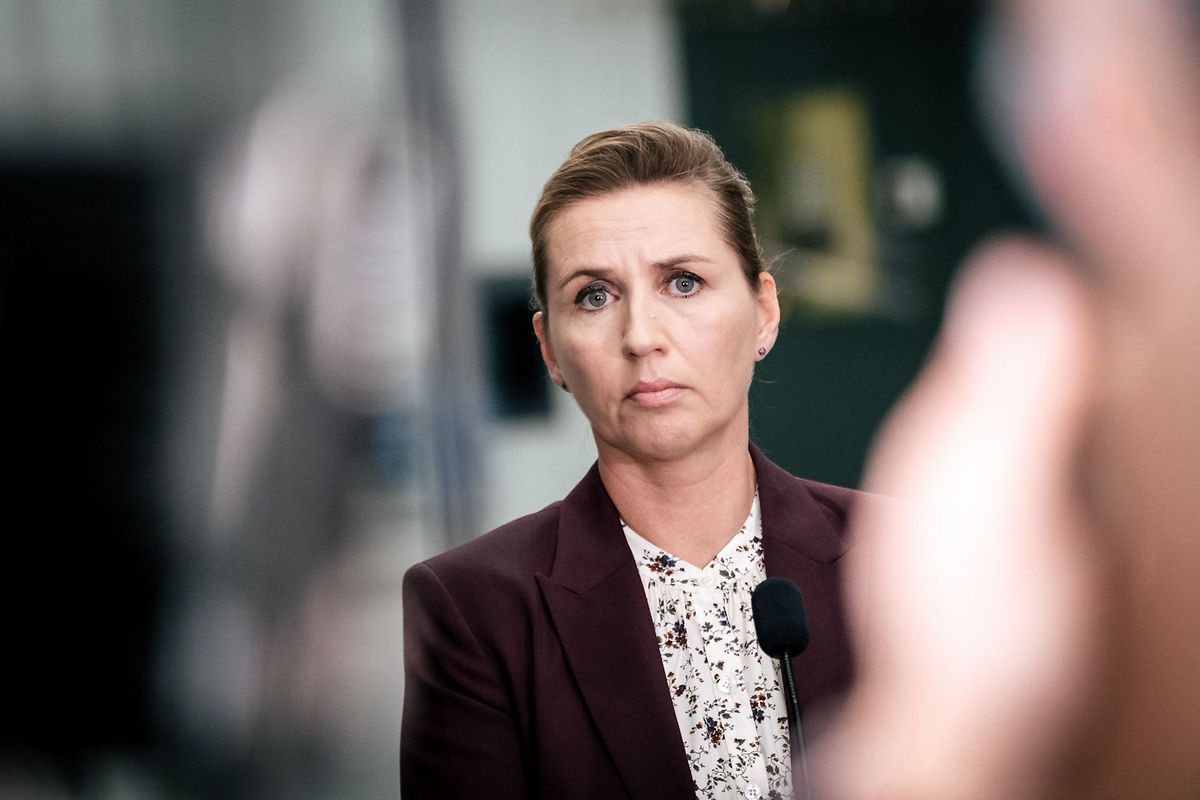 Die dänische Ministerpräsidentin Mette Frederiksen geht von einer absichtlich herbeigeführten Tat aus.