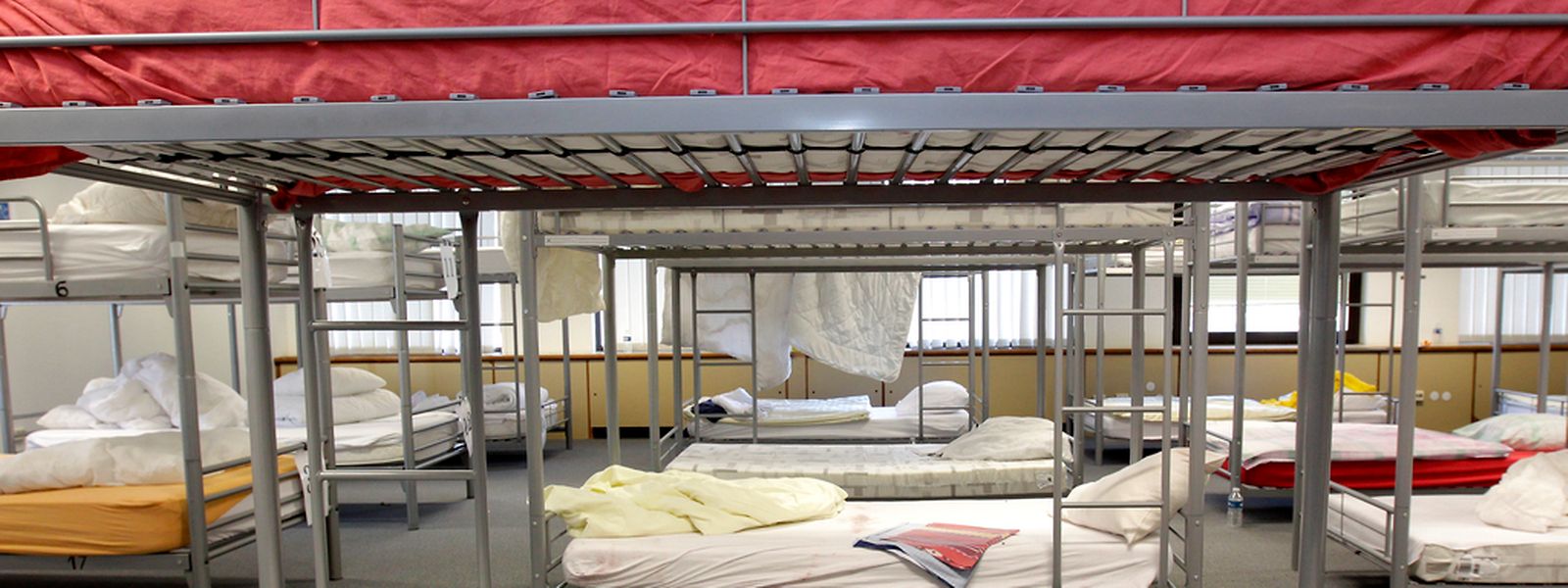 160 Betten plus drei Familienzimmer stehen in der Winteraktion in Findel bereit.