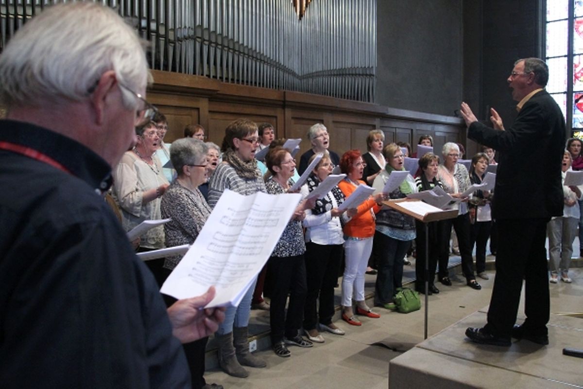 Messe für das Dekanat Clef mit den Pfarrverbände "Clief", "Ëlwen-Wäiswampech" und "Wëntger".
