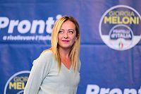 Giorgia Meloni, Frontfrau der Postfaschisten, hat gute Chancen, nächste Ministerpräsidentin in Italien zu werden. 