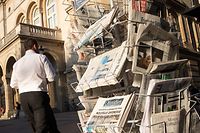 Die Tagespresse beahauptet sich gerade in der Corona-Zeit, trotz der Konkurrenz durch audiovisuellen Medien. 