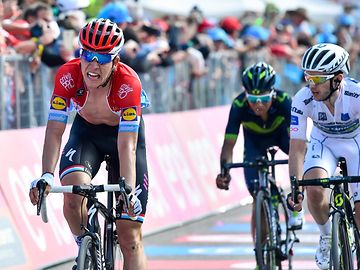 Giro d'Italia: Jungels ganz stark, Quintana holt die Führung