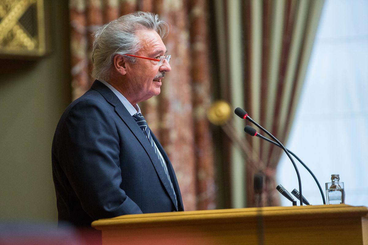 Außenminister Jean Asselborn stellte die EU in den Mittelpunkt seiner Rede vor dem Parlament. 