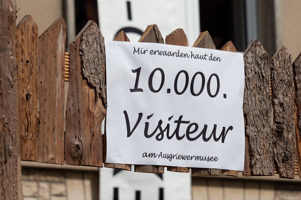 Der Andrang war groß.
