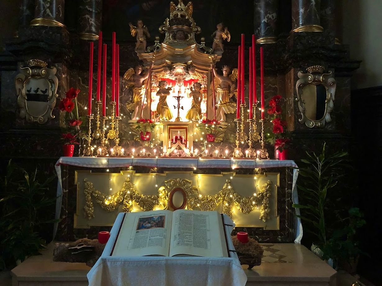 mywort - Dans la magie de l'hiver à la Chapelle de Fatima.