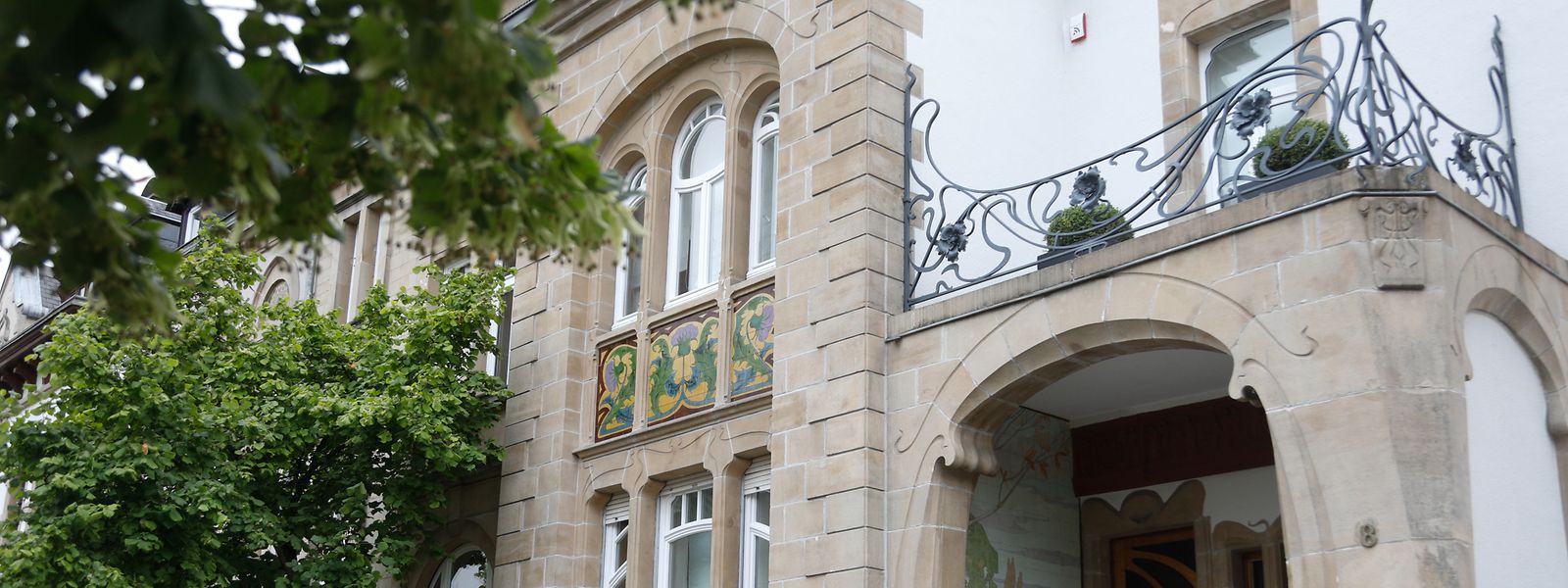 Bauten wie die Villa Bettendorf in Bad Mondorf gehören zum Jugendstil-Erbe.