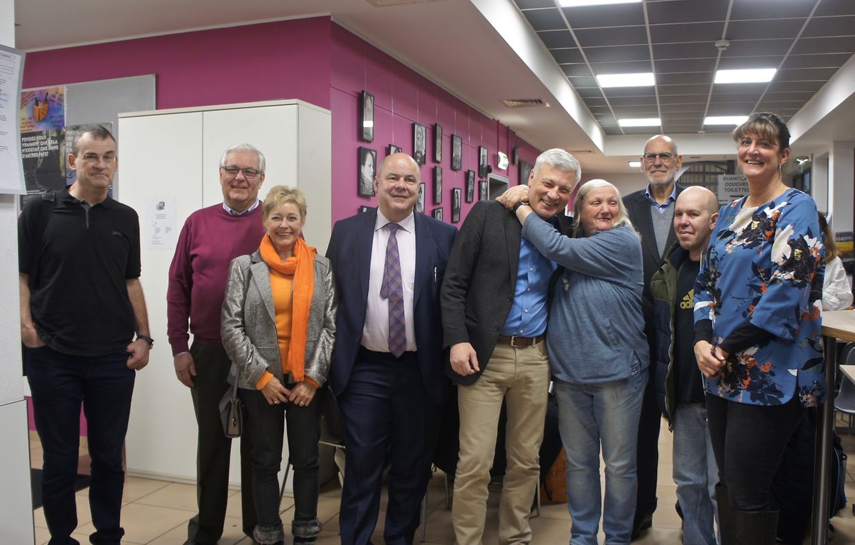 mywort Les membres du Parti chrétien social visitent la Stëmm vun der