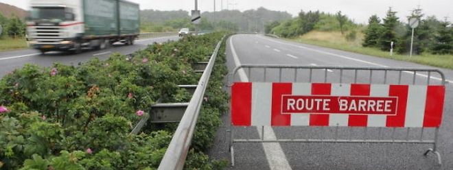Plusieurs déviations ont été mises en place. 