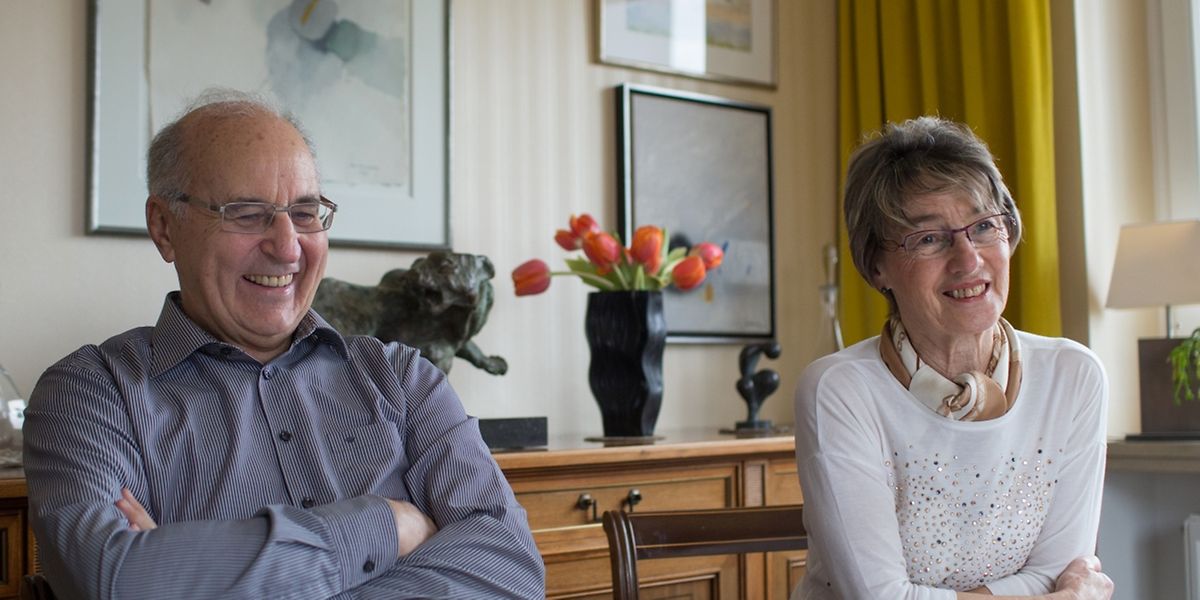 Néckel und Gaby Strotz-Krier feiern ihre goldene Hochzeit im Kreis der Familie. 