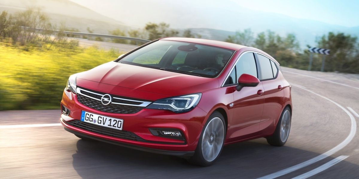 Rank und schlank: Der neue Opel Astra wiegt bis zu 200 Kilogramm weniger als das bisherige Modell.