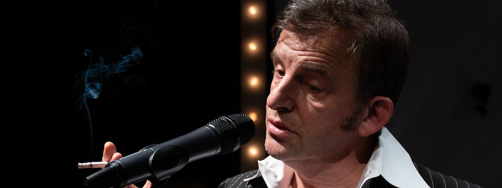 Der französische Schauspieler Dominique Horwitz auf den Spuren der Legende Serge Gainsbourg ...