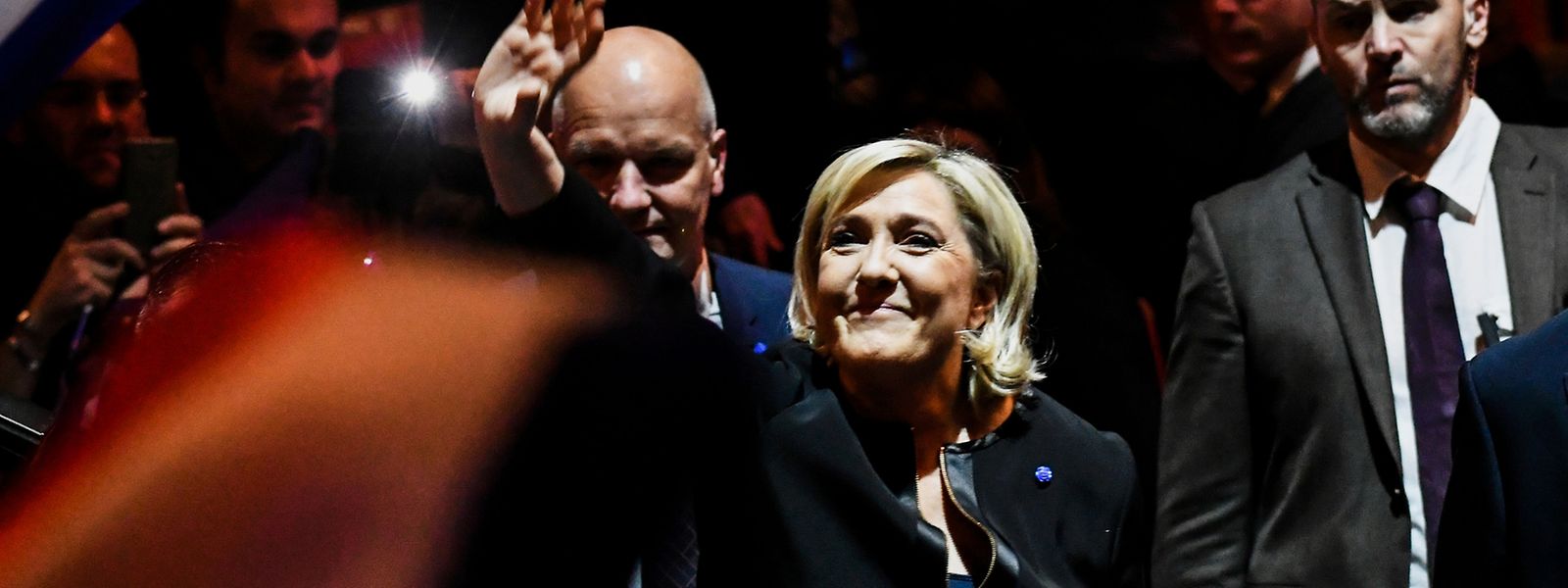 Marine Le Pen startete am Wochenende offiziell in den Wahlkampf.