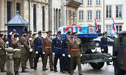 Lokales,Staatsbegräbnis, Grossherzog Jean.,funéraille,Grand-Duc Jean,Kathedrale.Foto: Gerry Huberty/Luxemburger Wort