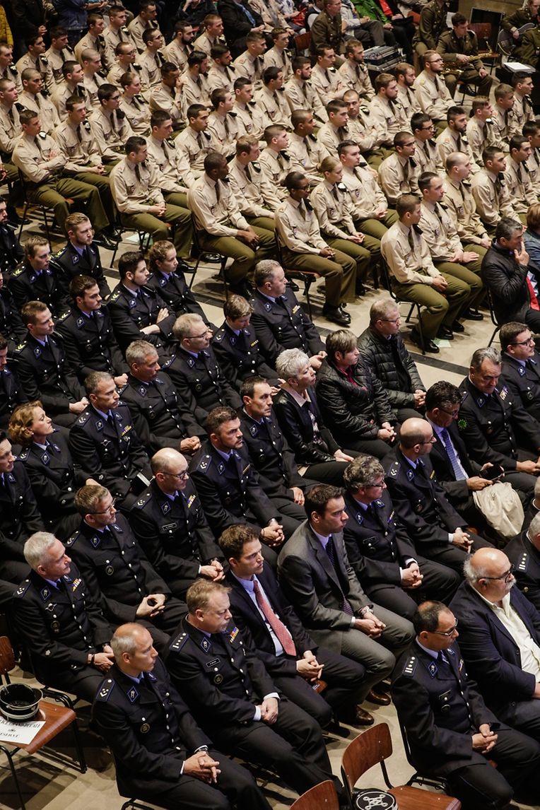Messe für die Luxemburger Armee und die “Police Grand Ducale“.