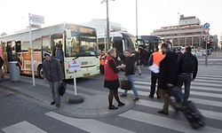 Des cars de substitution ont été mis en place mercredi afin d'acheminer les usagers des TER vers Thionville.