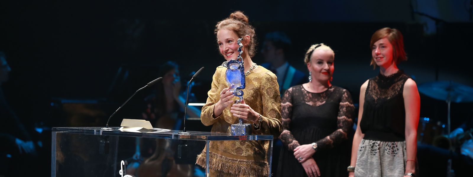 Vicky Krieps a remporté le prix de la meilleure performance pour son rôle dans le film Gutland